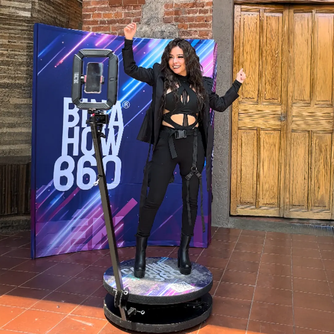 Cabina Show 360 en eventos, foto 7