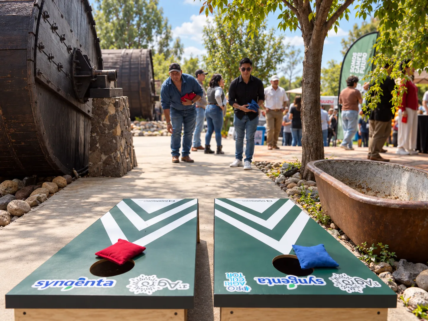 Cornhole for events and activations at an event — photo 3