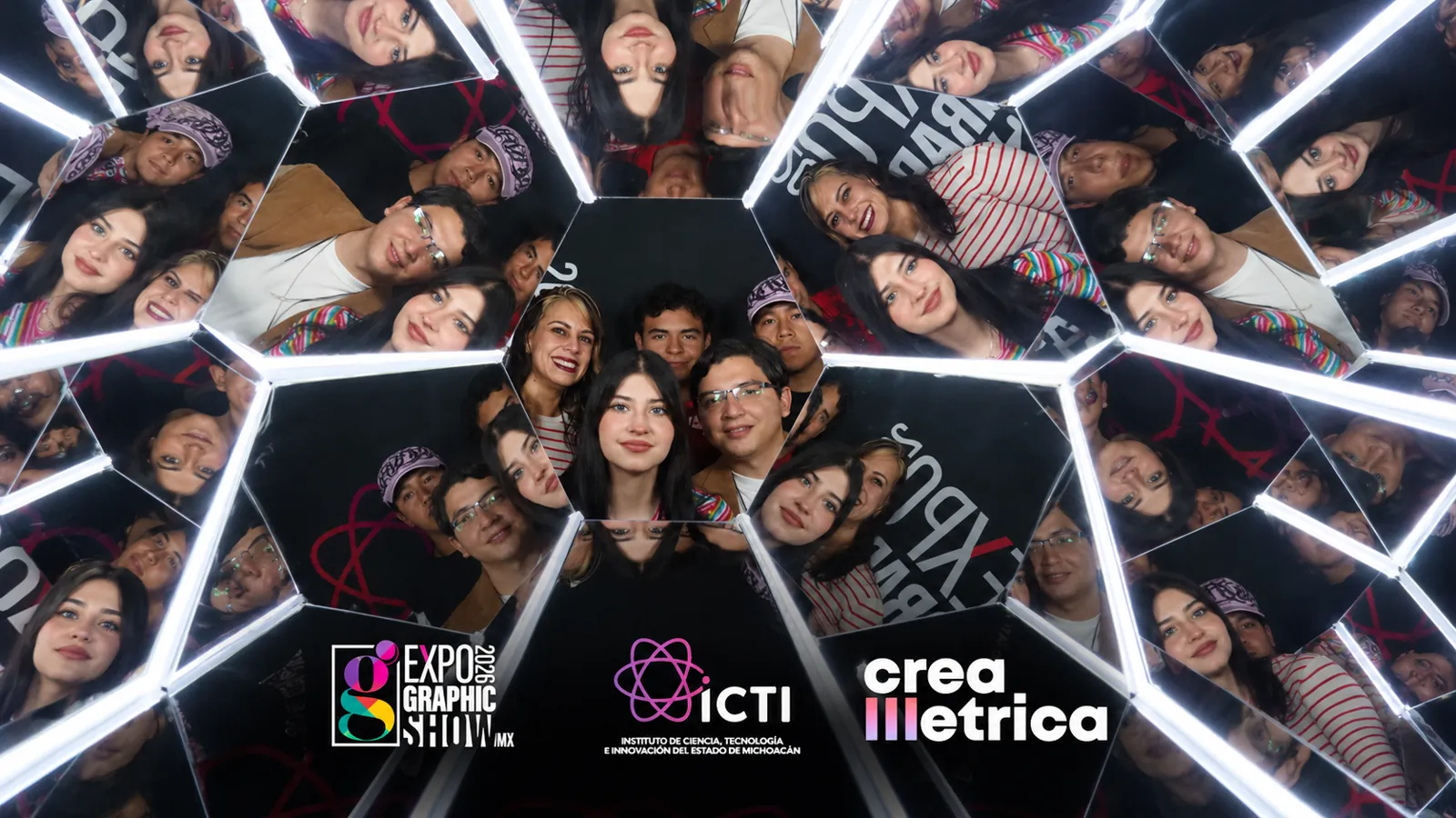 Group portrait at Kaleidoscopio Show
