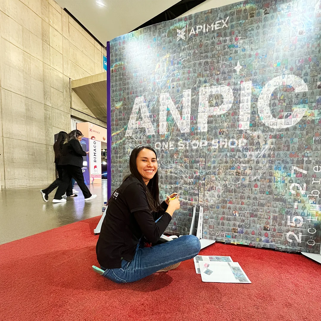 Photo mosaics for brand activations at an event — photo 9