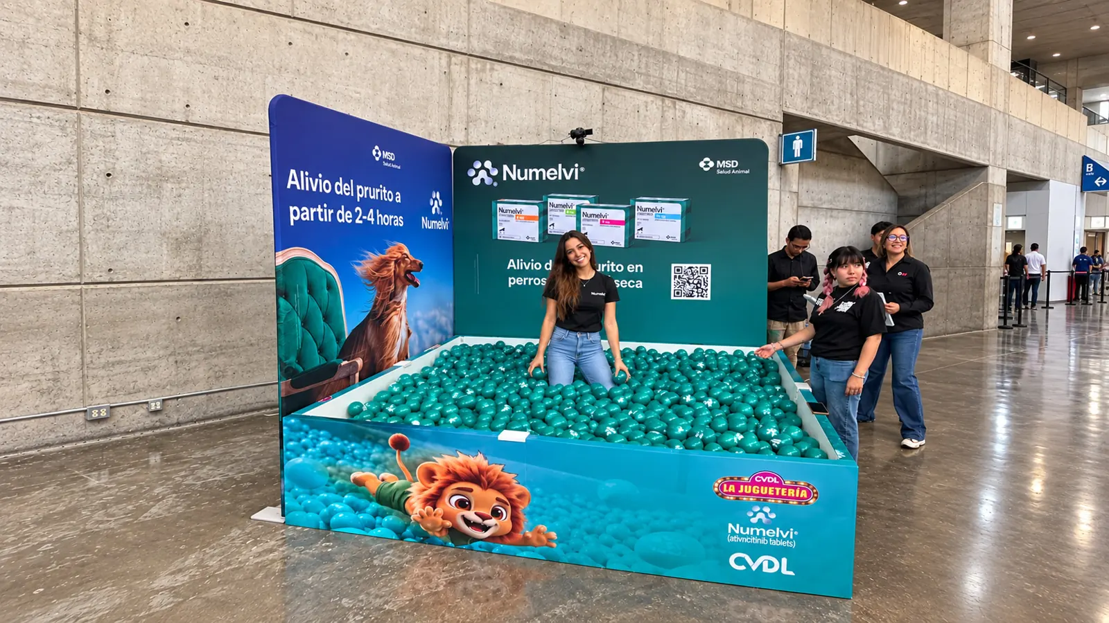 Ball pit for branded events at an event — photo 1
